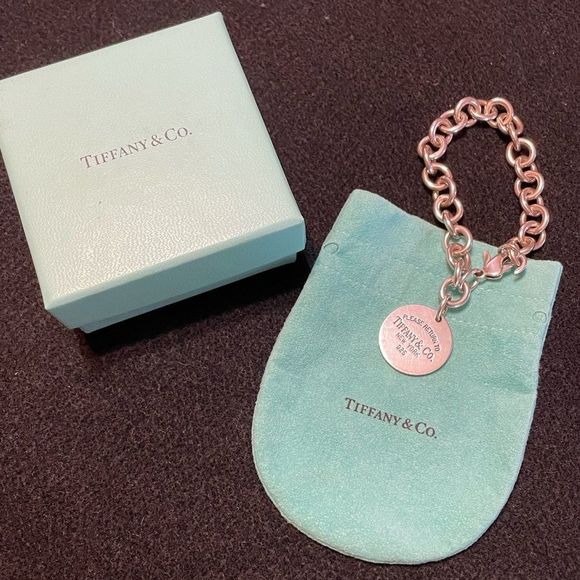 Tiffany & Co. Jewelry - Tiffany & Co. Authentic Round Return to Tiffany Charm Bracelet